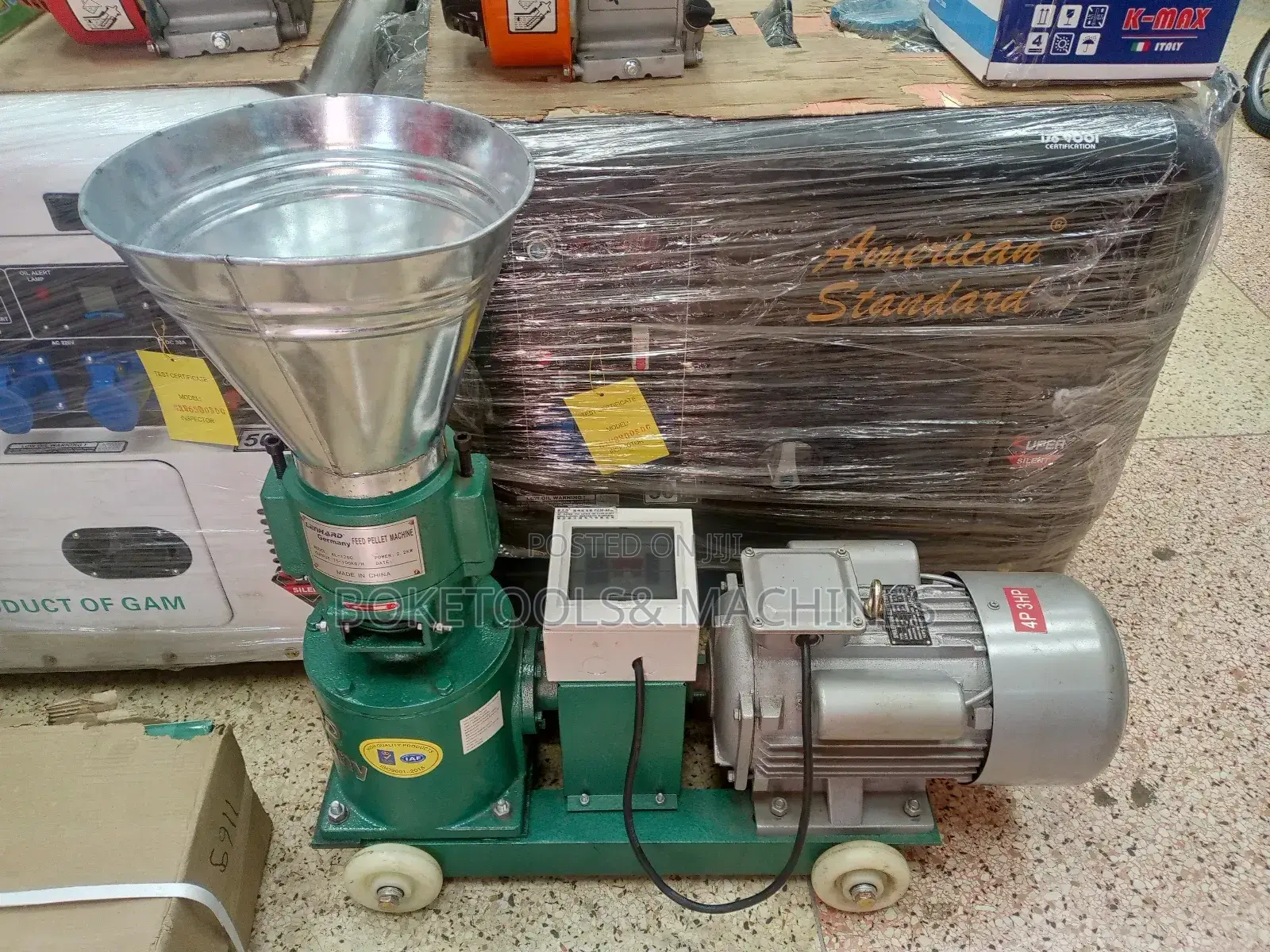 Lenhard 3hp Pellet Machine