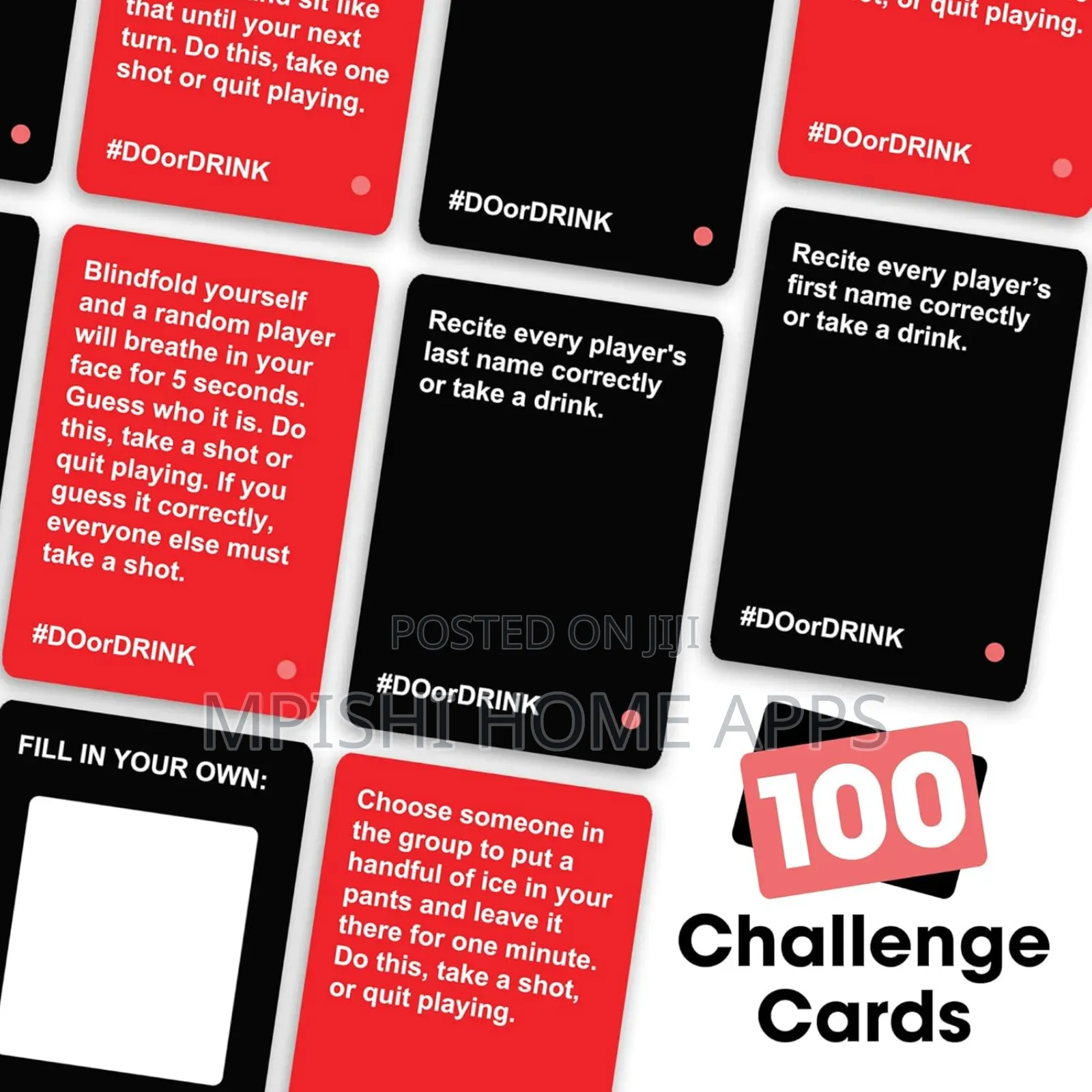 Do or Drink Play Cards #2