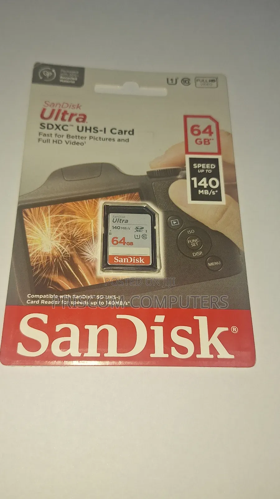 64gb Sandisk Ultra Memory Card