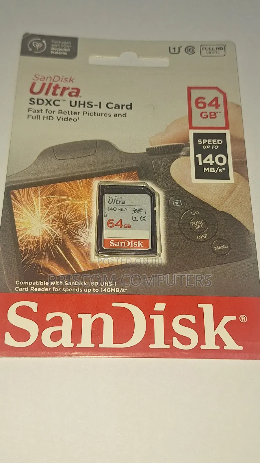 64gb Sandisk Ultra Memory Card