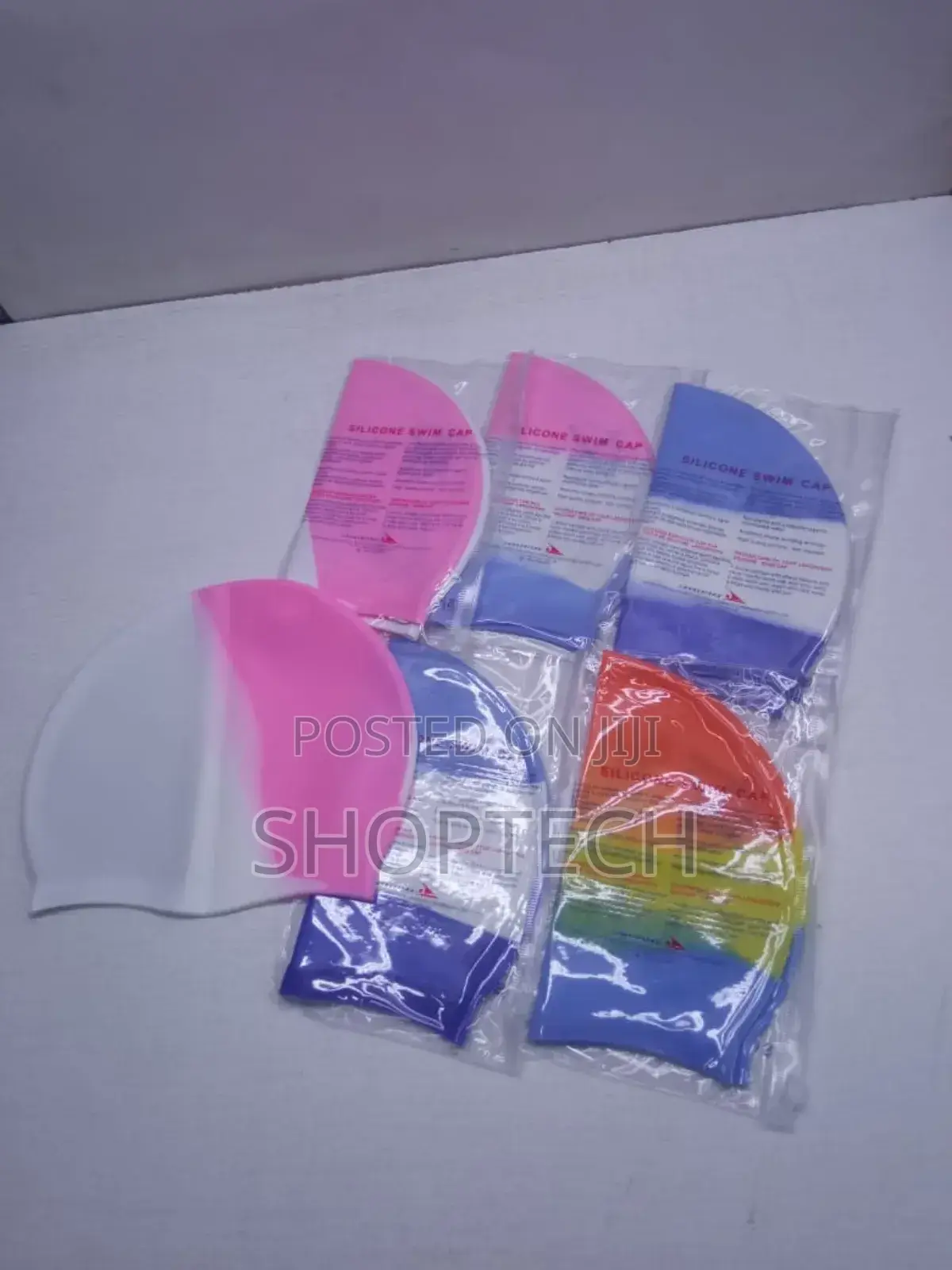 Free Size Silicon Swimming Caps
