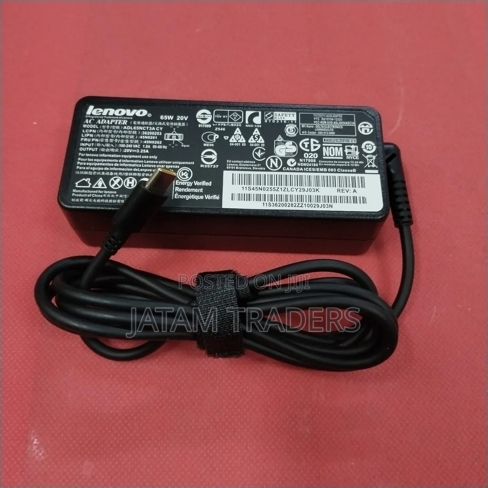 Lenovo Type C Laptop Adapter