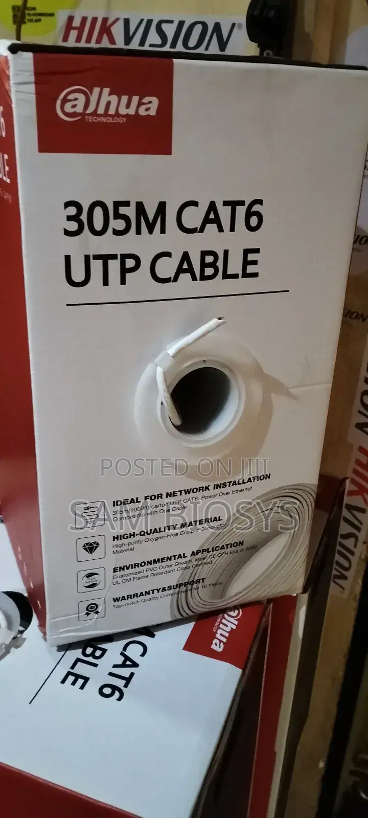 Ethernet Cable Dahua