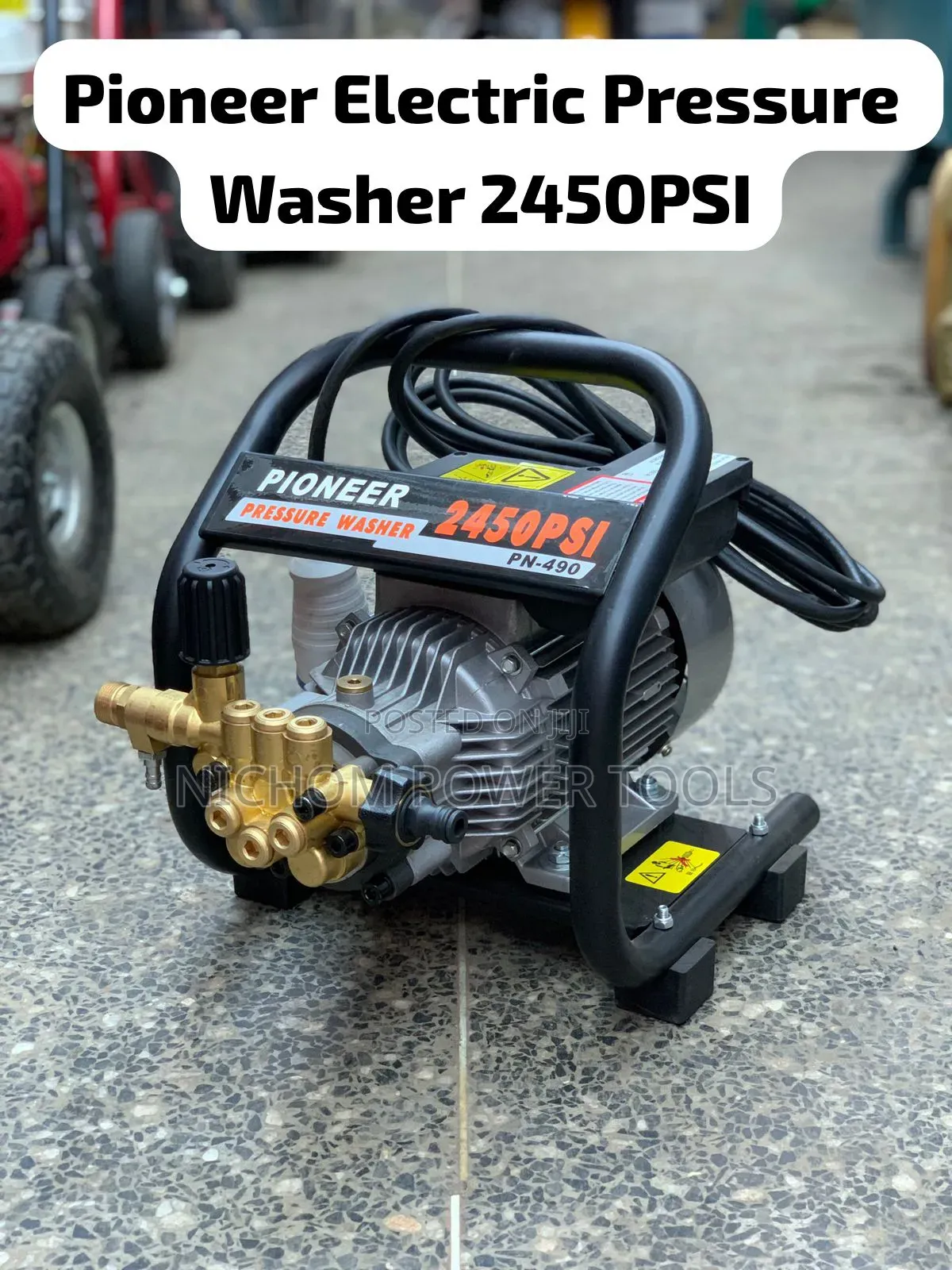 Top Quality Pioneer Electric Pressure Washer 2450PSI