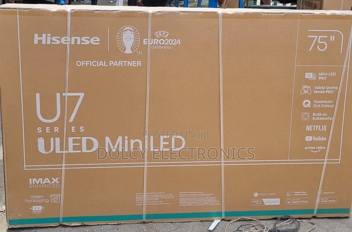 Hisense 75-Inch Class U7 Series Mini-Led Uled Uhd Tv
