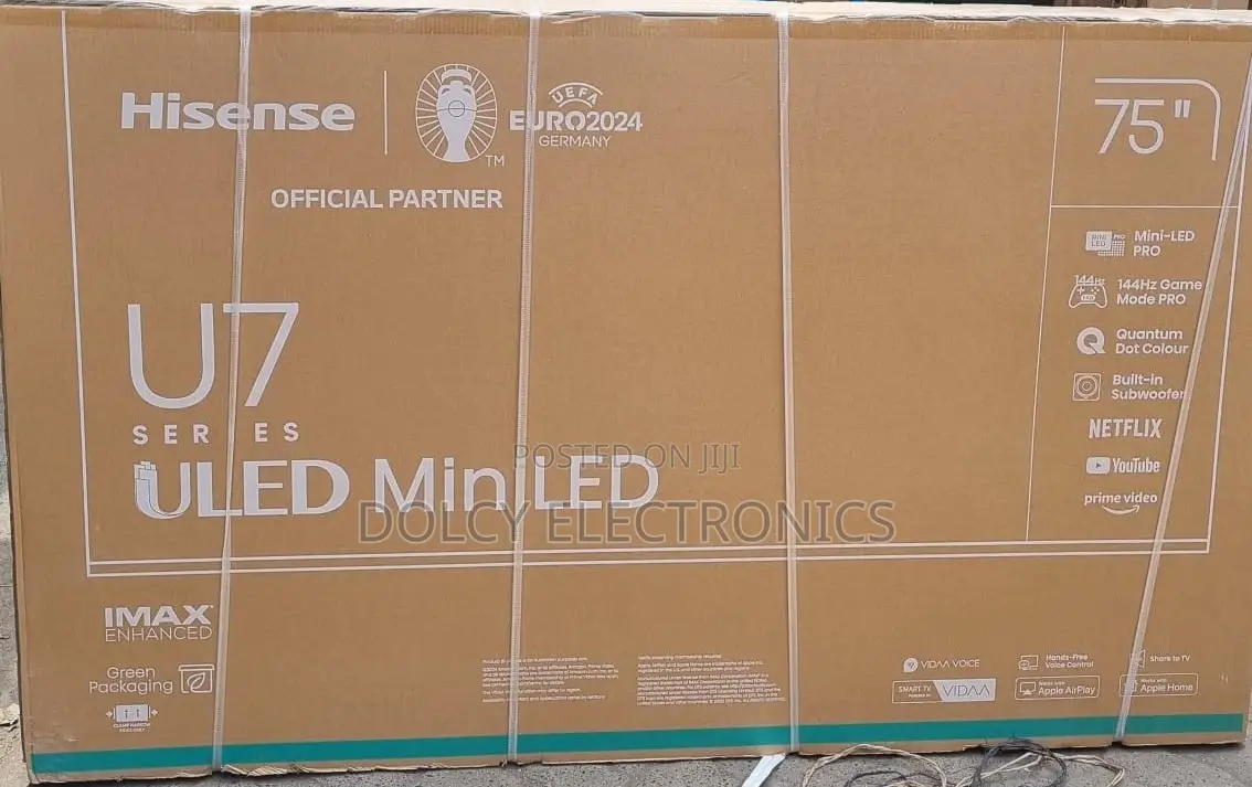 Hisense 75-Inch Class U7 Series Mini-Led Uled Uhd Tv