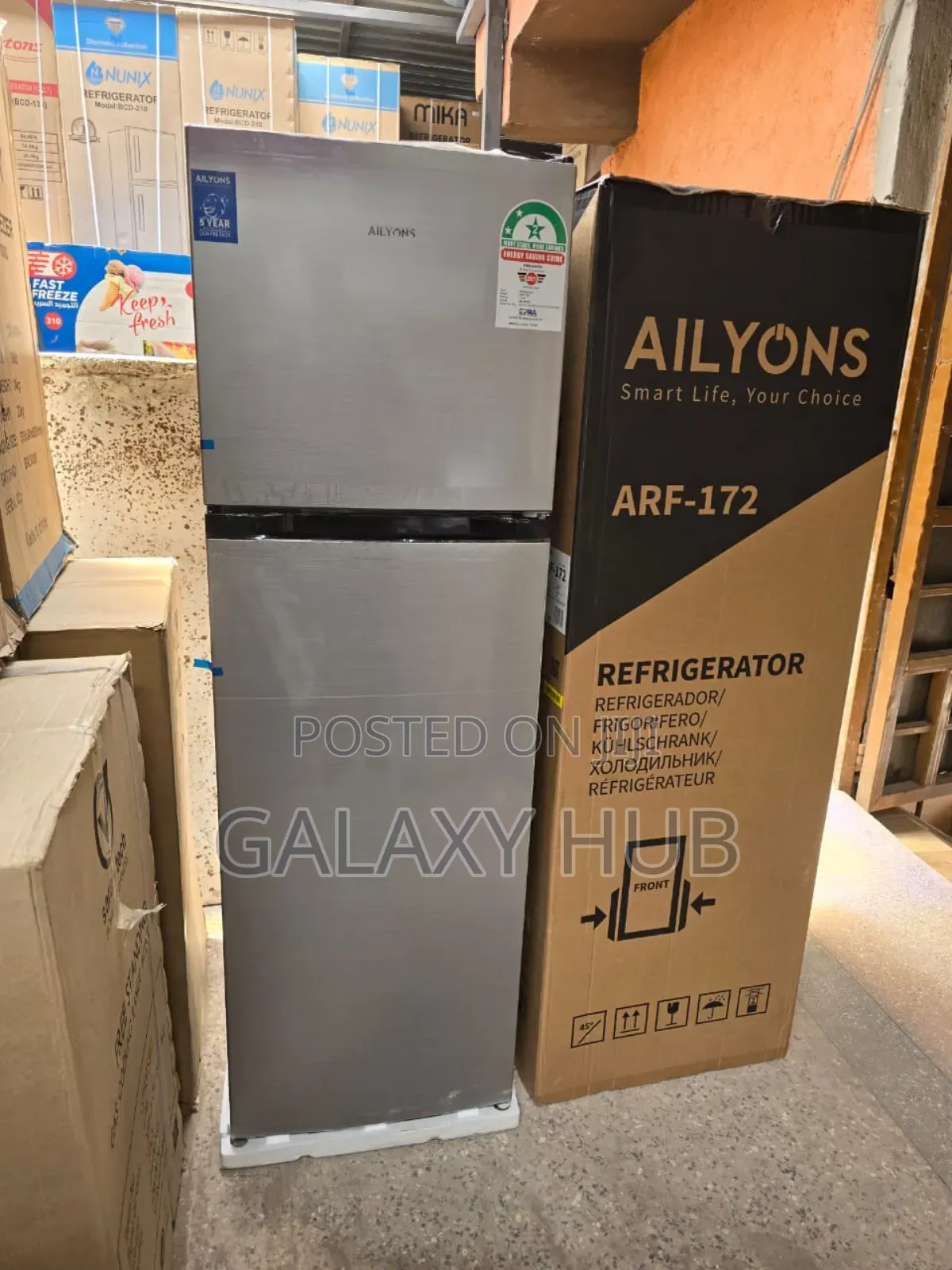 168 Litres Double Door Ailyons Refrigerator
