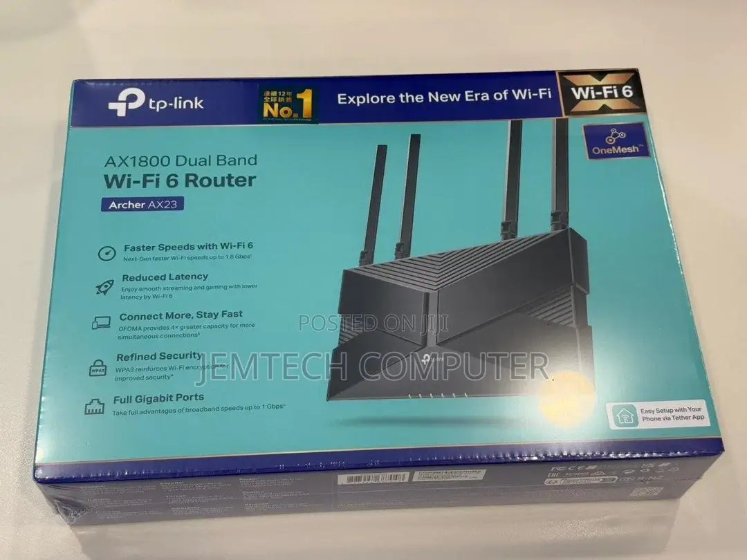 Tp-Link Archer Ax10 Router Wifi 6 Ax1500