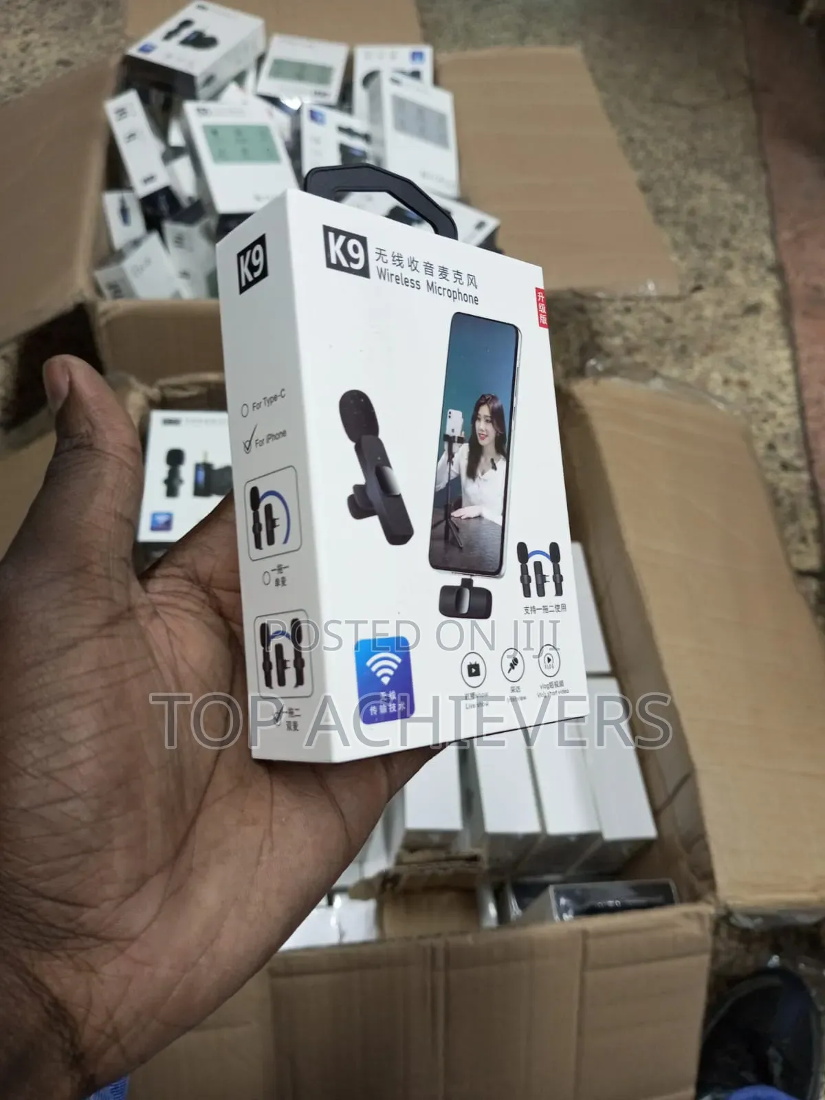 3in1 Single Microphone Receiver 1mic