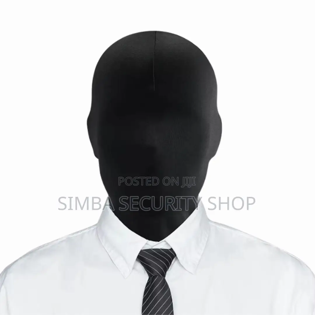 Full Face Mask Without Hole See Through Balaclava Ski Cap