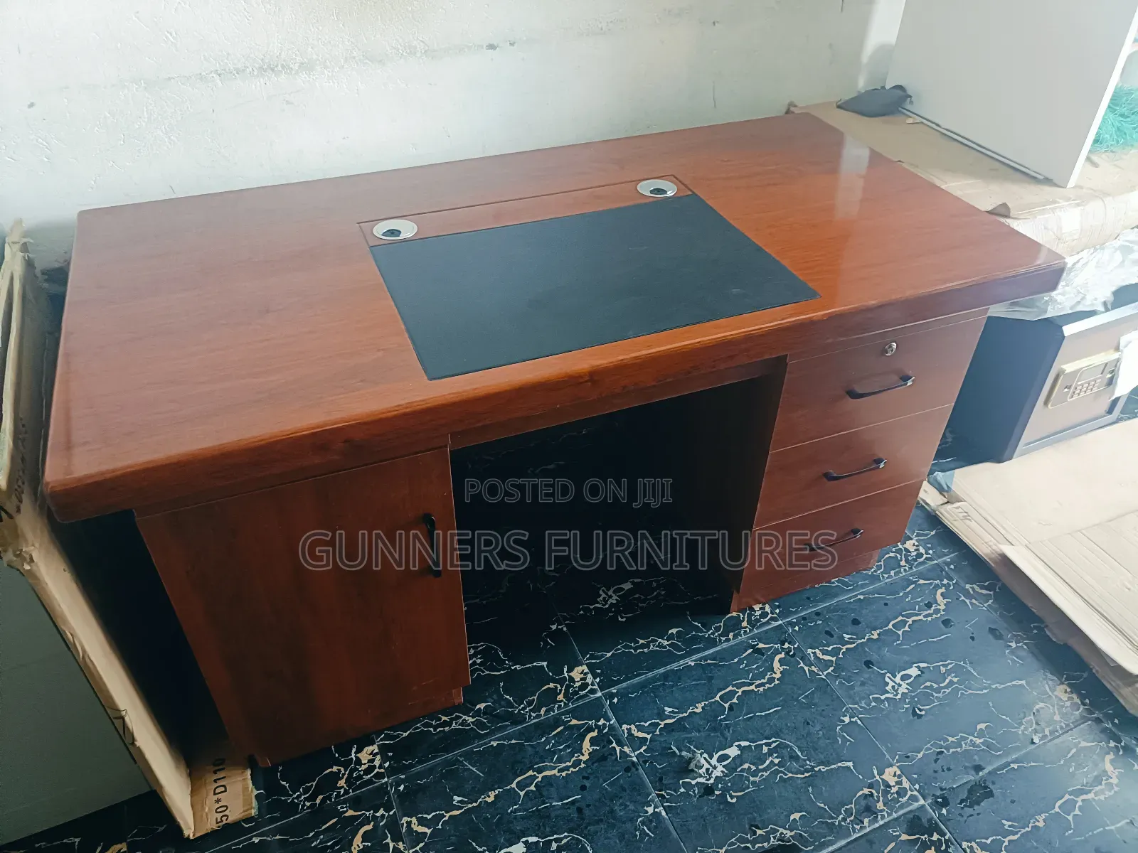 Mahogany Executive Office Desk.