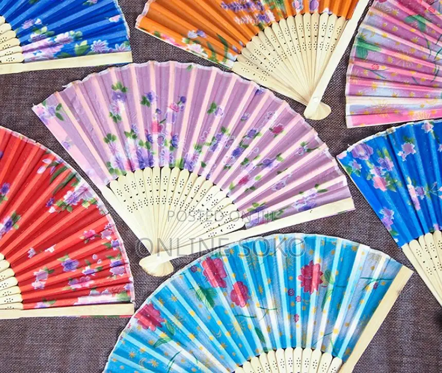 Ladies Japanese/Chinese Style Vintage Handheld Foldable Fans