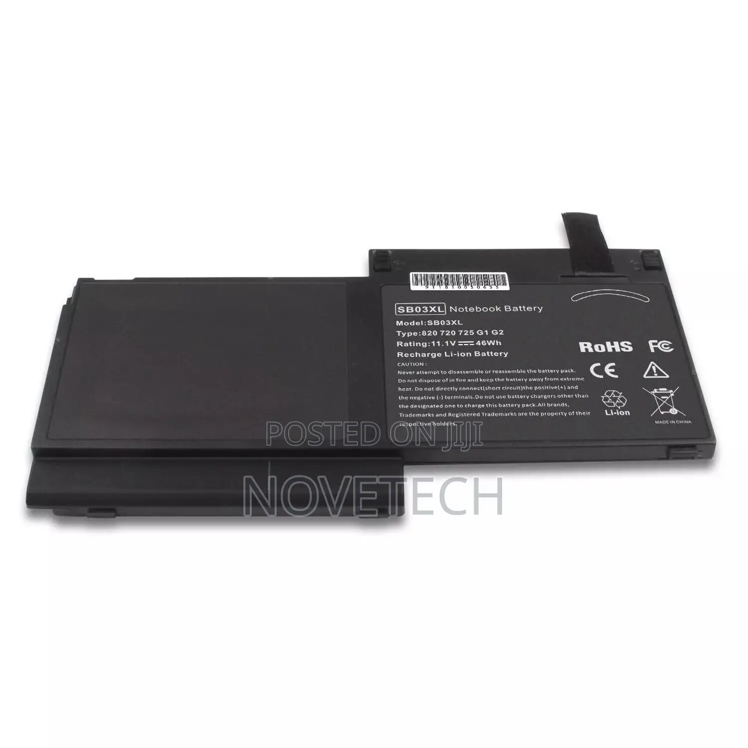 SB03XL SB03 Battery for HP Elitebook G1 G2