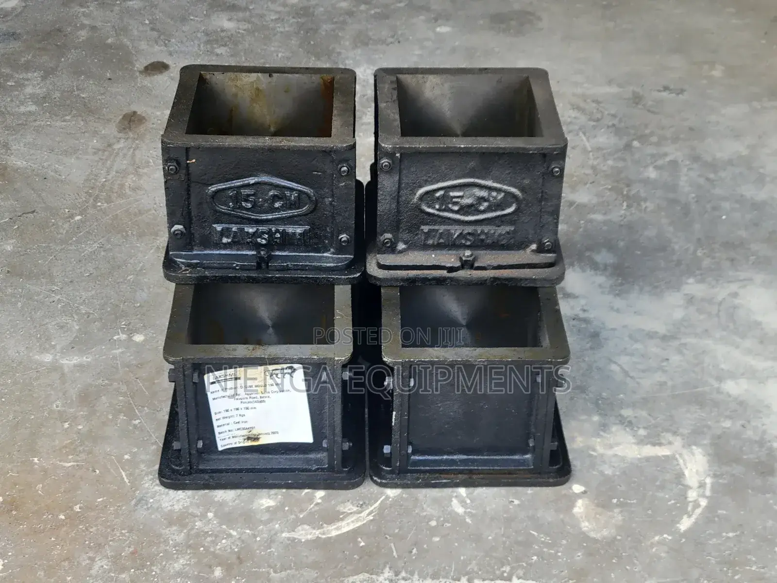 Structural Cube Moulds