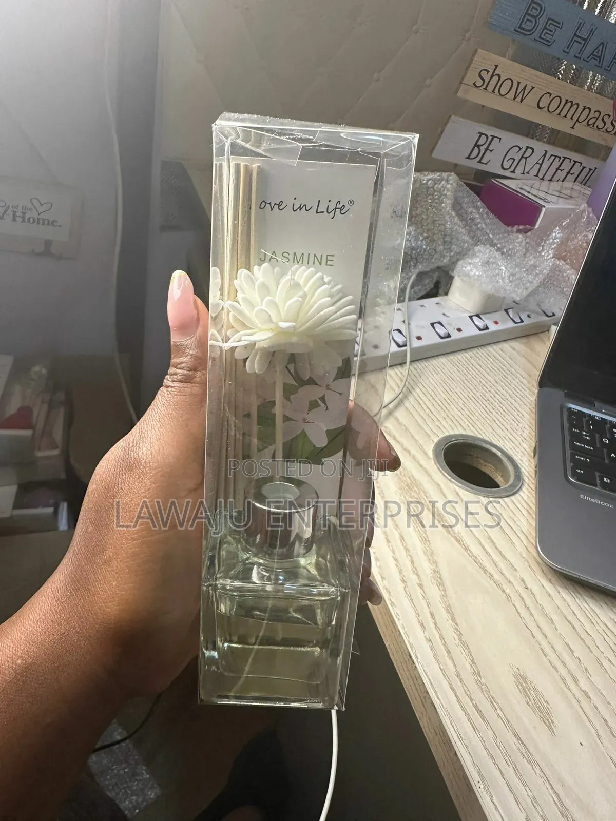 Jasmine Reed Diffuser With 50ml Essential Oil