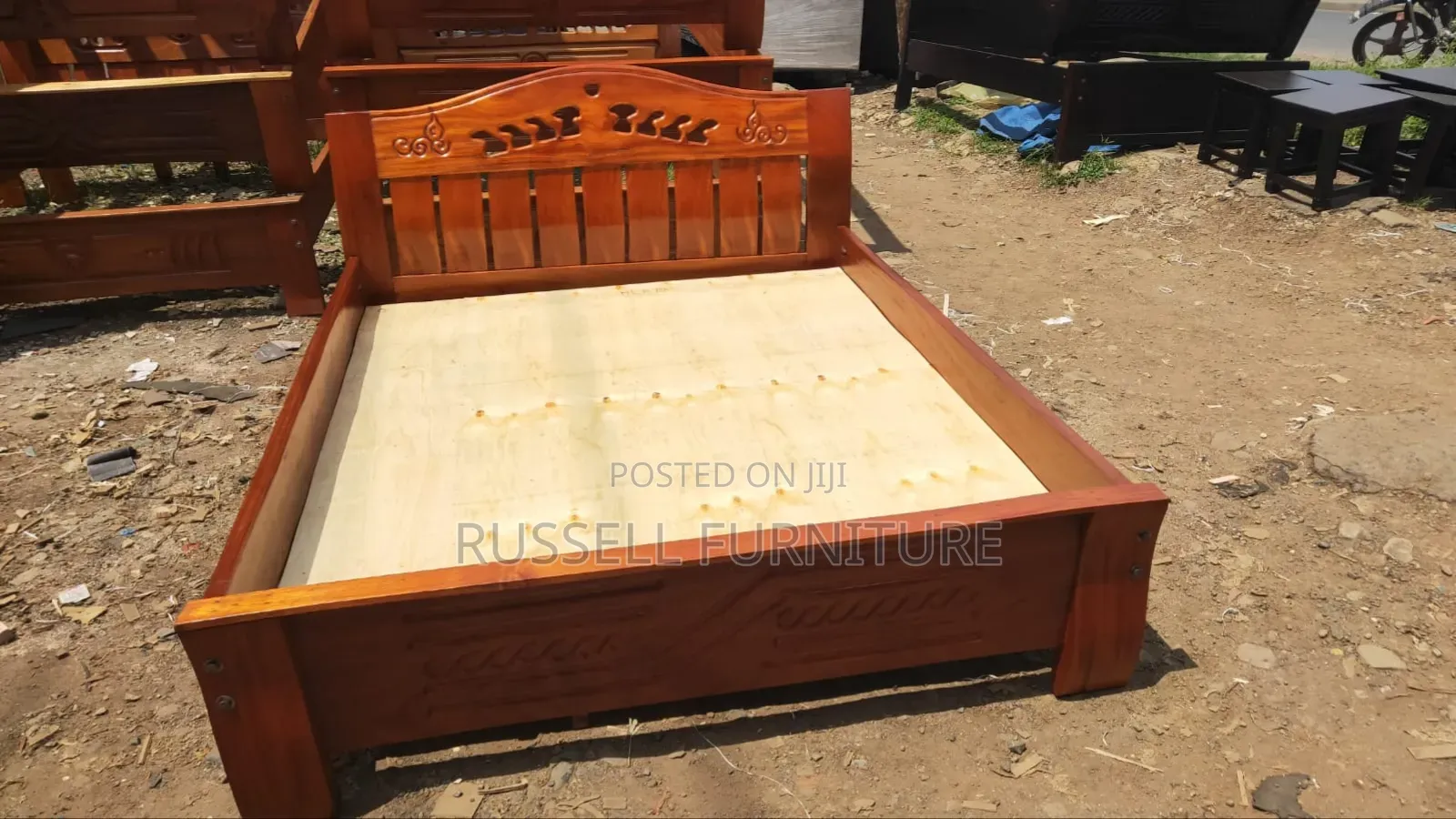 Mahogany Bed