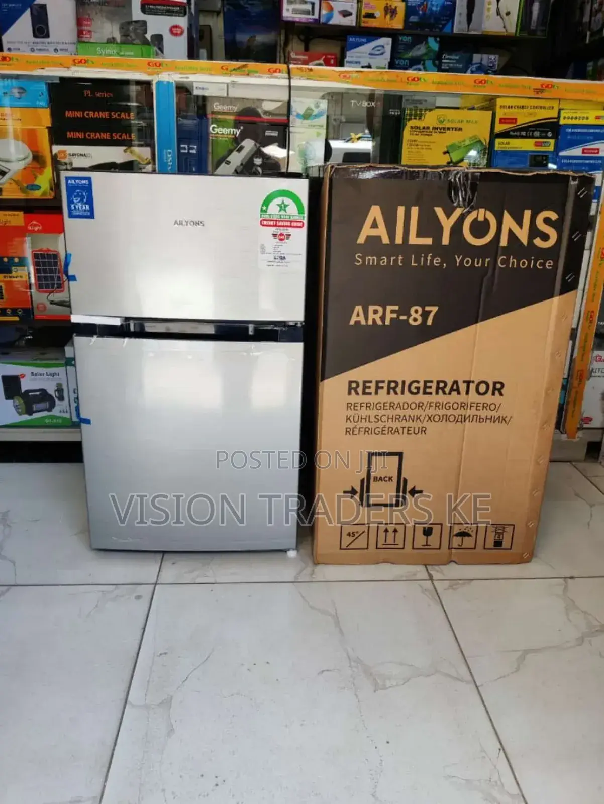 Ailyons 87ltrs Double Door Refrigerator