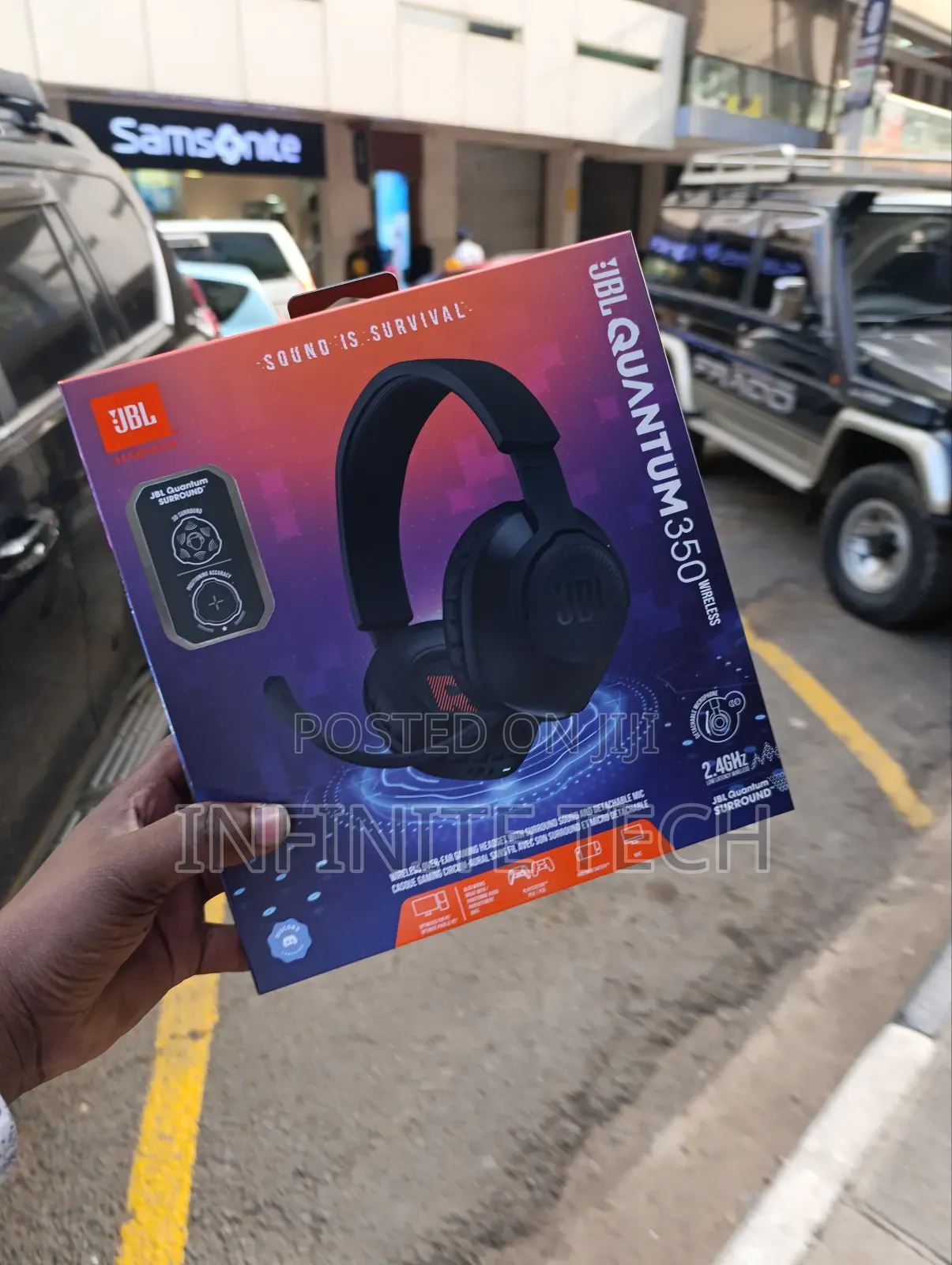 JBL Quantum 350 Wireless Over-Ear Gaming Headphones