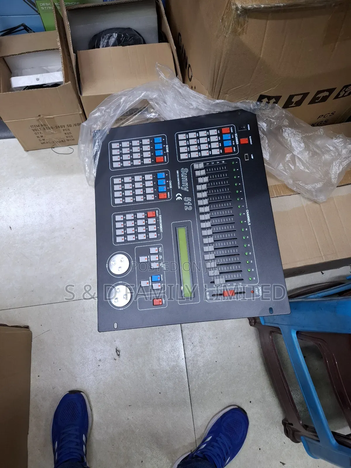 Stage Light Console DMX 512 Sunny