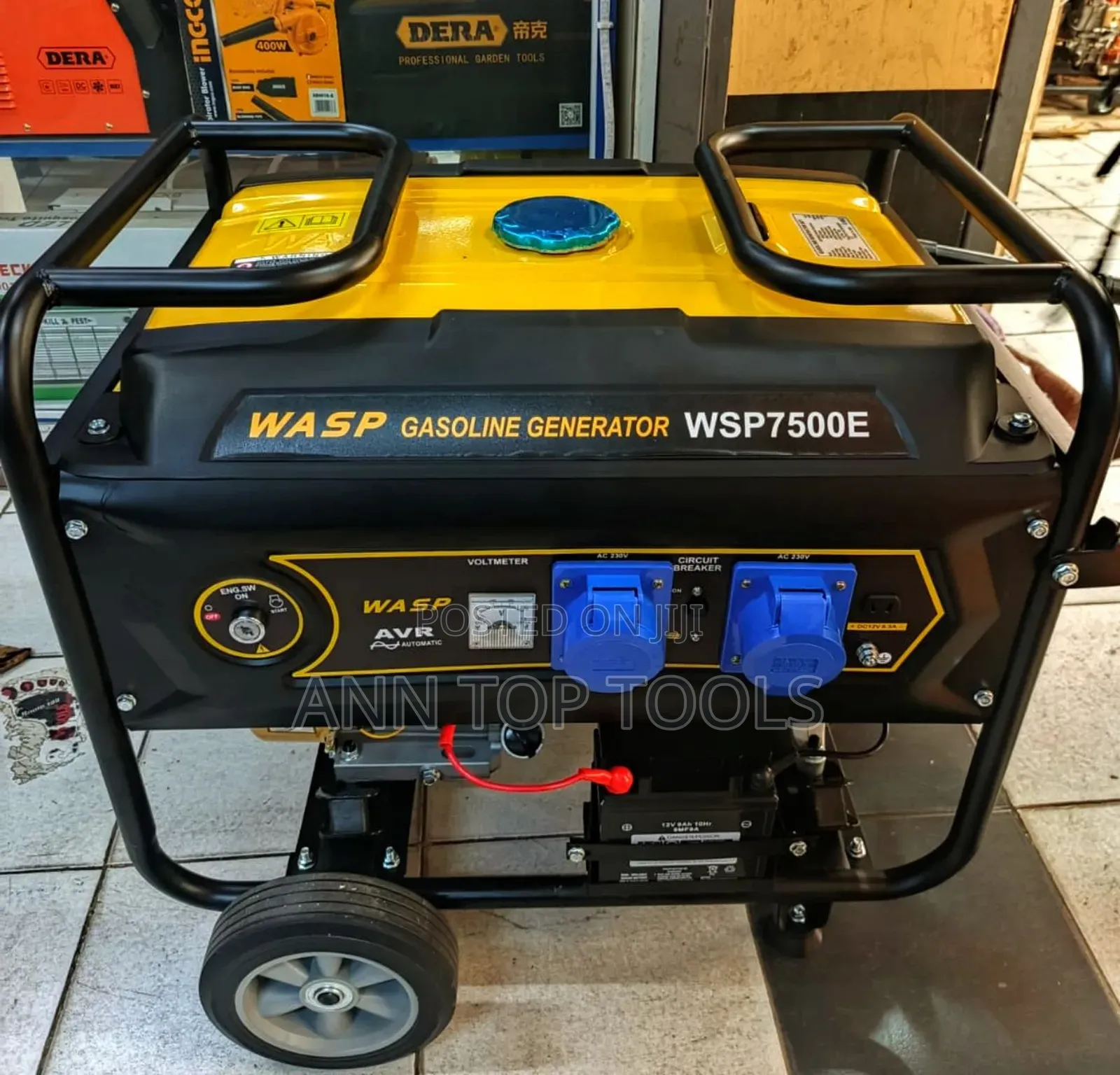 Wasp Petrol Generator 7.5kva Heavy Duty With AVR