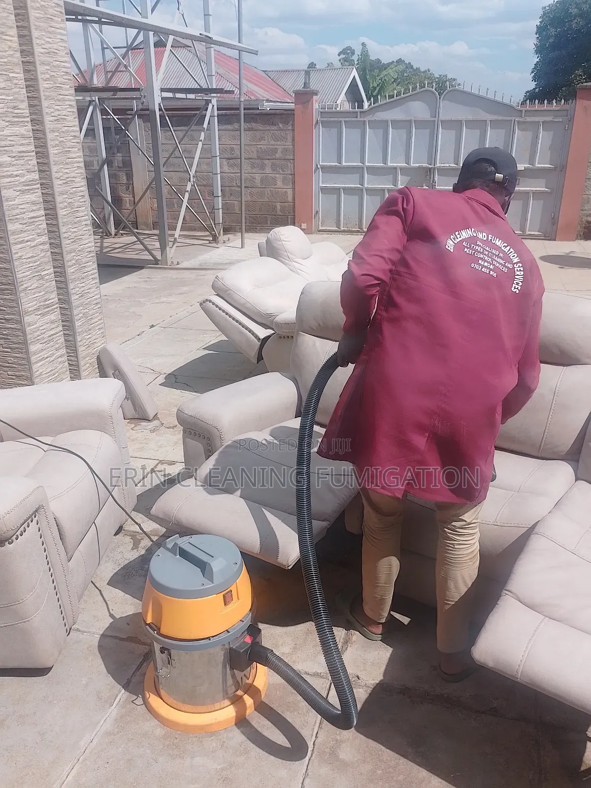 Chester Sofa and Fluffy Carpet Cleaning