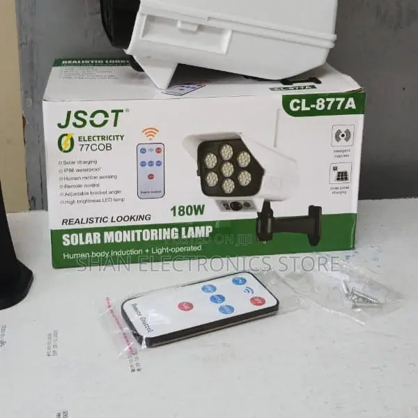 Outdoor Waterproof Ip66 Solar Security Sensor Led Dummy CCTV
