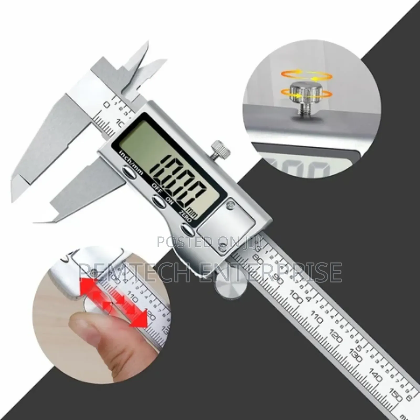 Digital Display Stainless Vernier Calliper