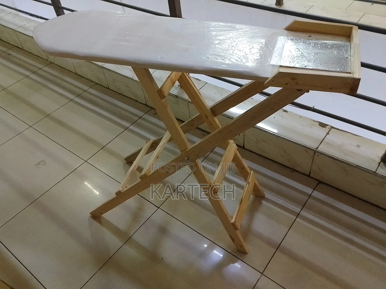 Portable Flat Wooden Ironing Board