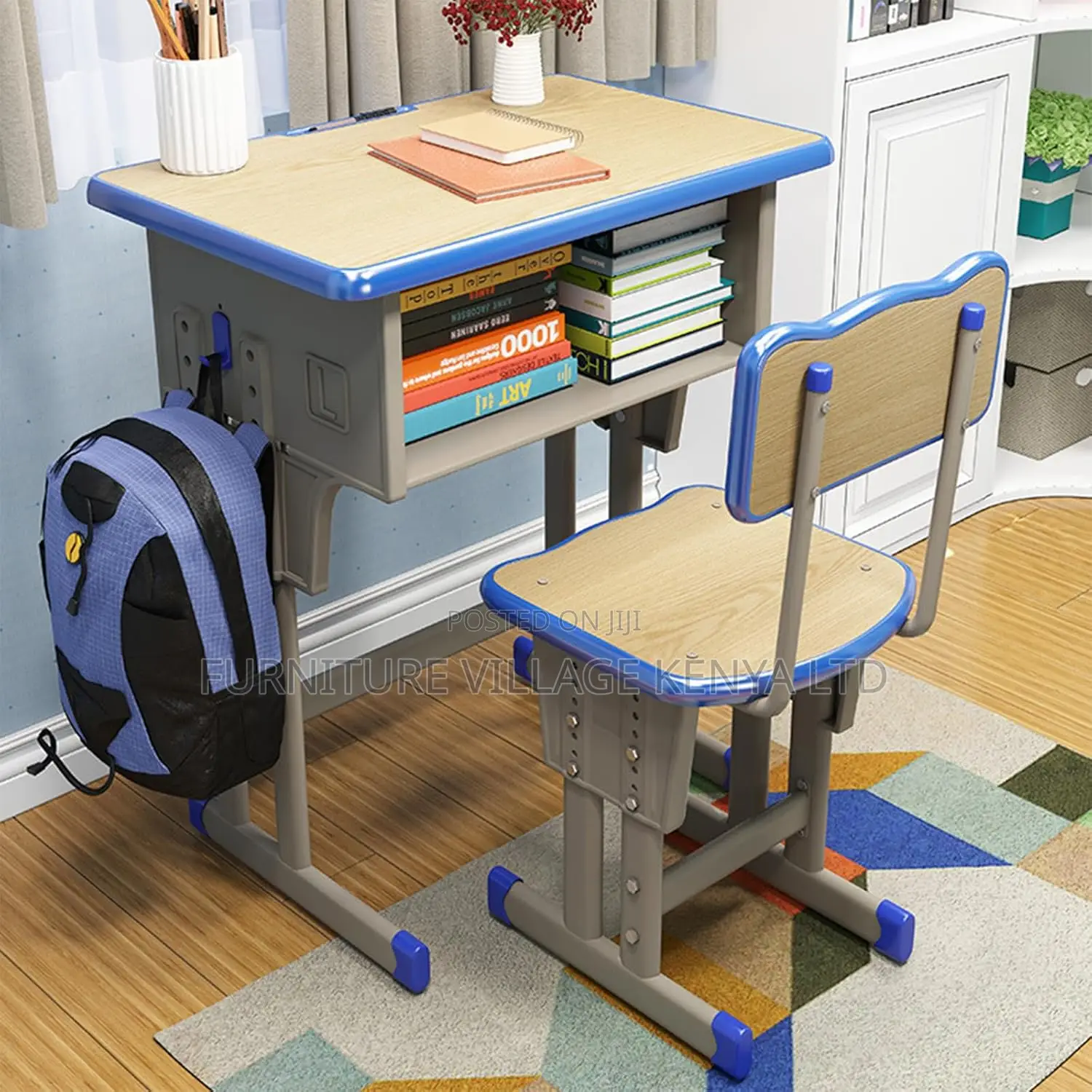 Kid's Study Desk Chair Combo