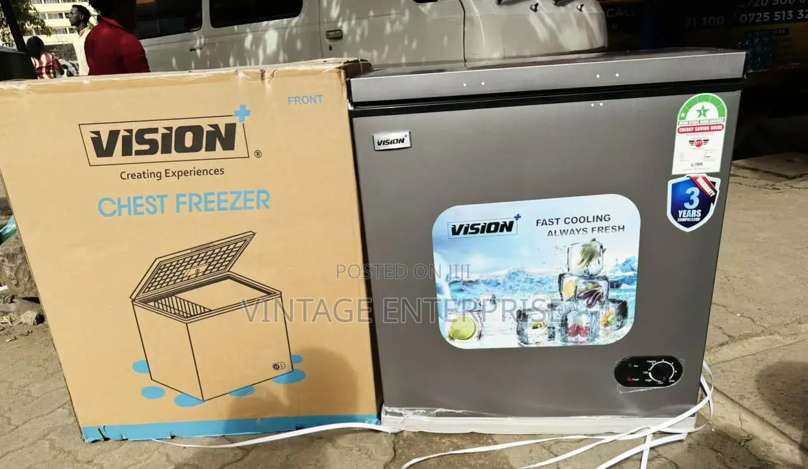 Vision Plus Chest Freezer