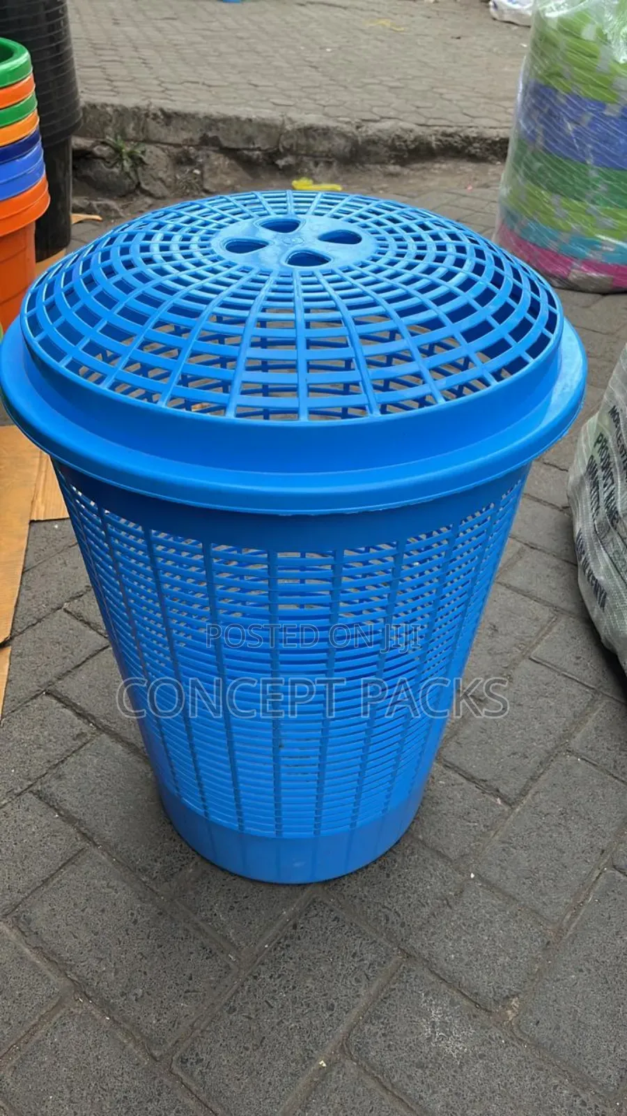 Assorted Laundry Baskets.