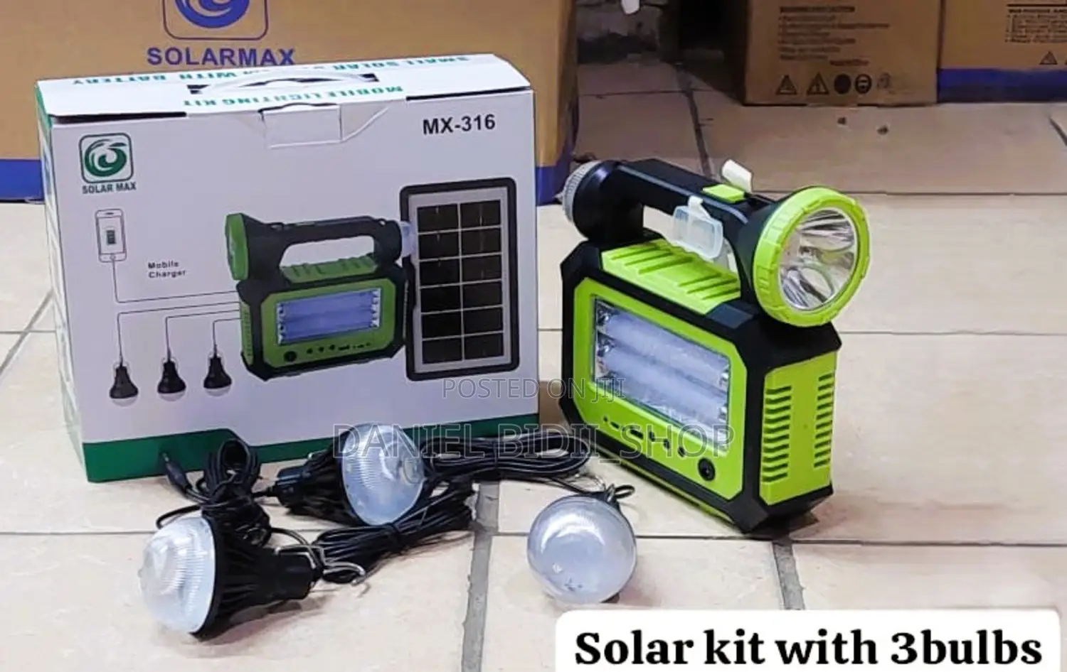 Solar Kit With Bulbs