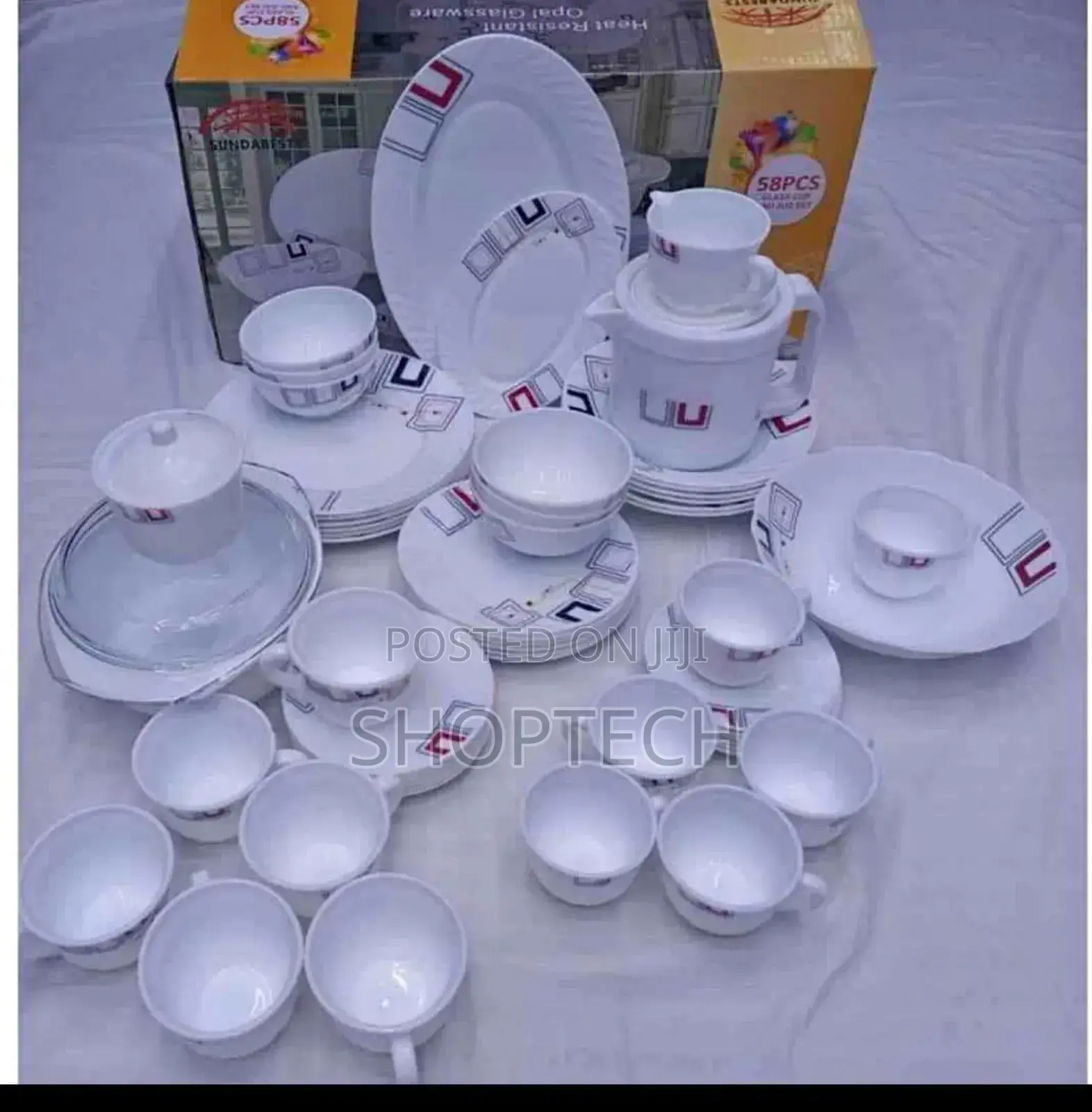 58peaces Ceramic Diner Set