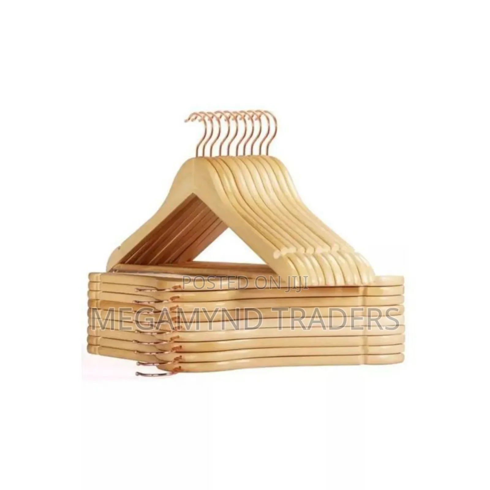 10pc Wooden Hangers/Suit Hangers
