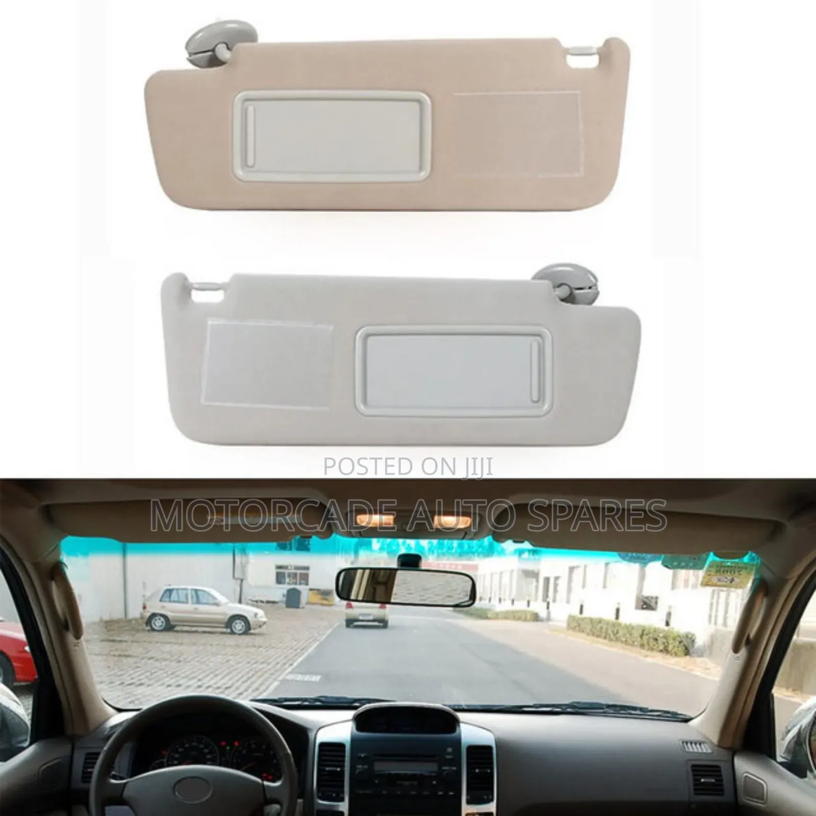 Toyota Landcruiser Prado J120 Sun Visor