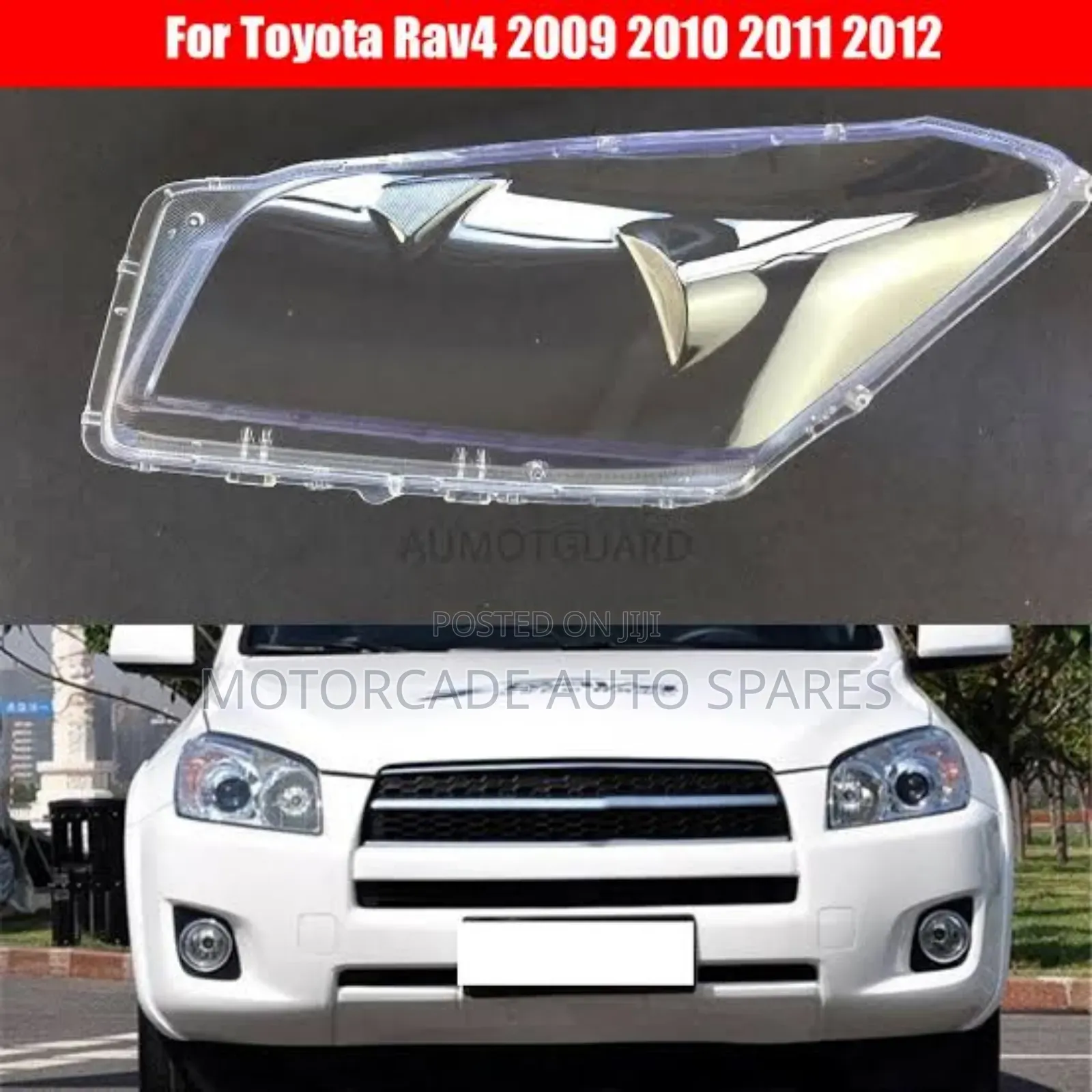 Toyota RAV4 2008/2010/2012 Headlight Lens