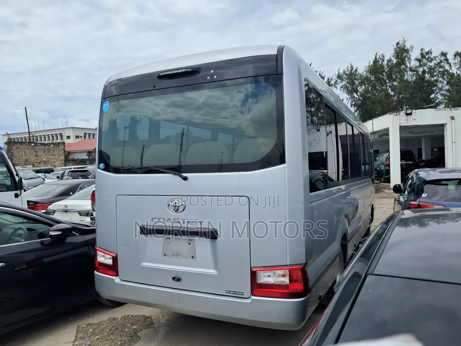 Toyota Coaster 2018 Grey