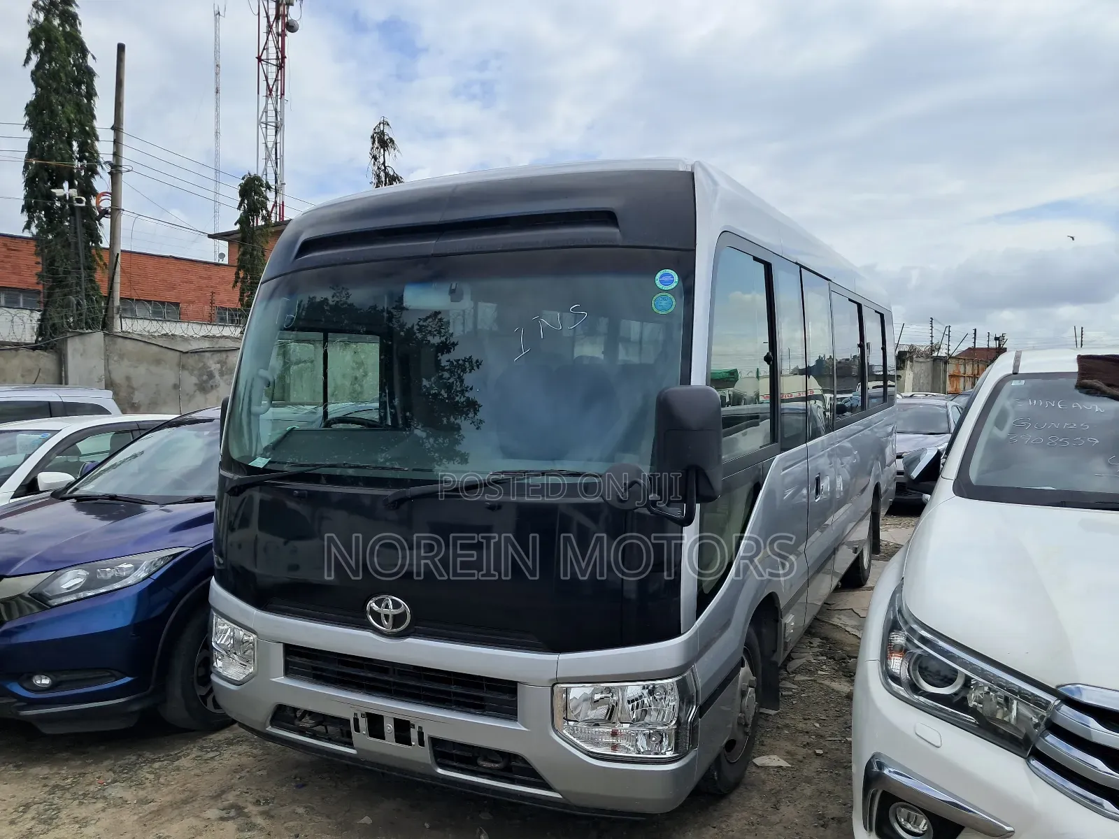 Toyota Coaster 2018 Grey