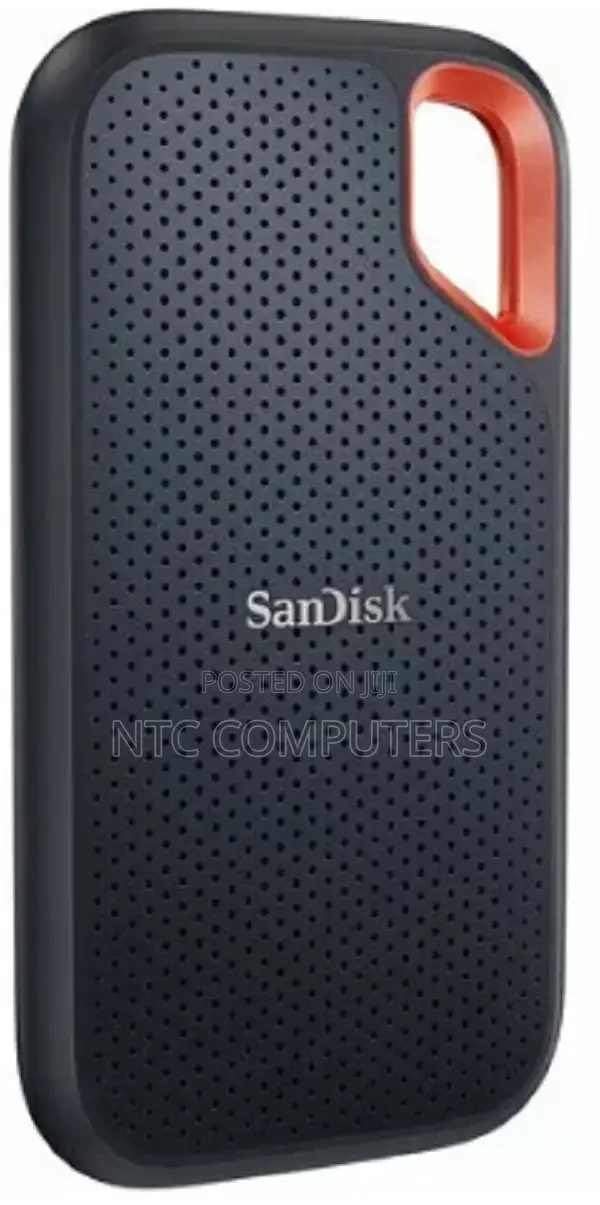 Sandisk E61 Extreme Portable External SSD V2 4tb - Black - S