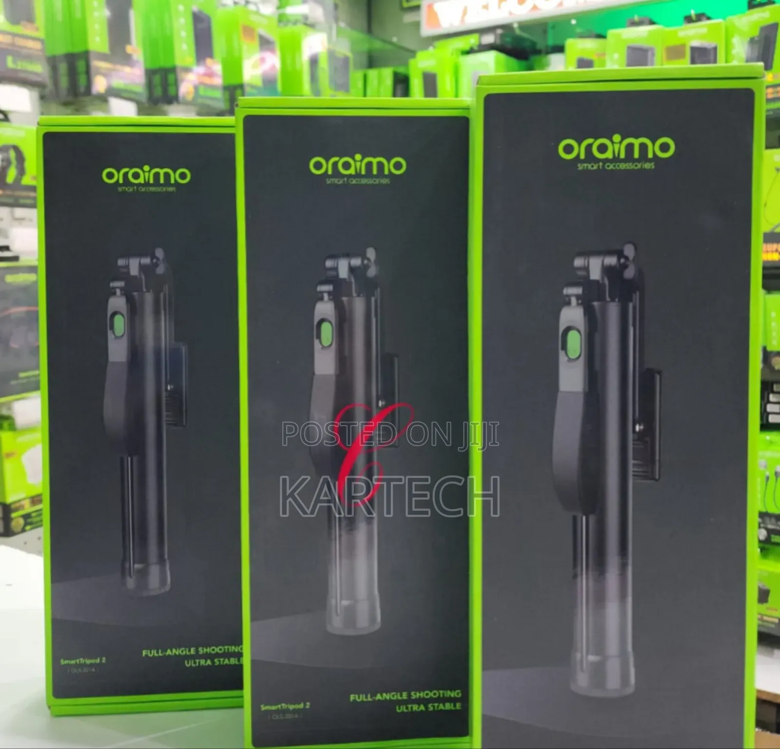 Oraimo Smart Tri 2 360° Full Angle Tripod Gimbal Stabilizer