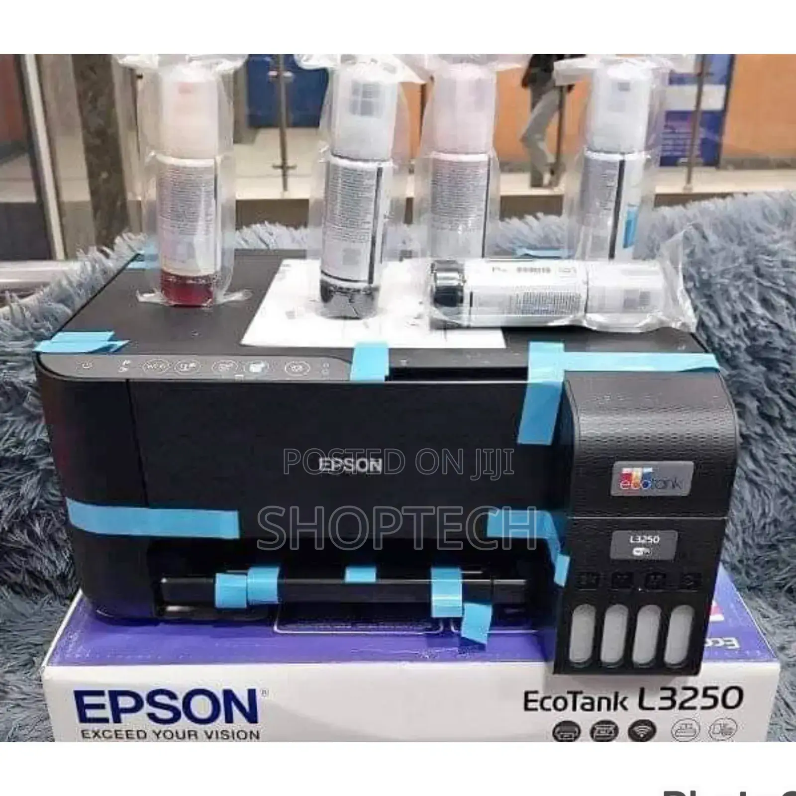 Black/White Epson L3250 Wireless Printer