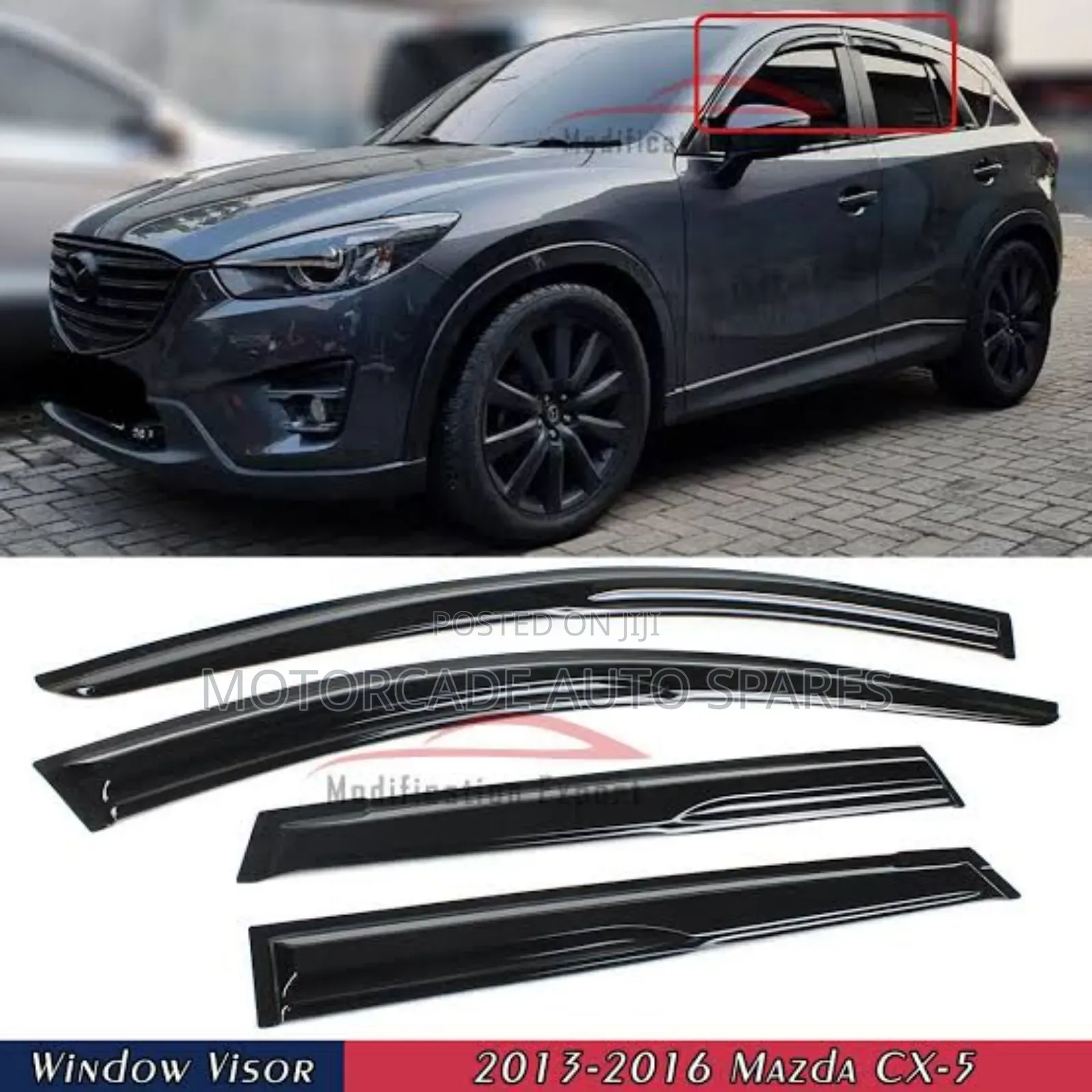 Mazda CX-5 2013-2016 Windbreakers Set