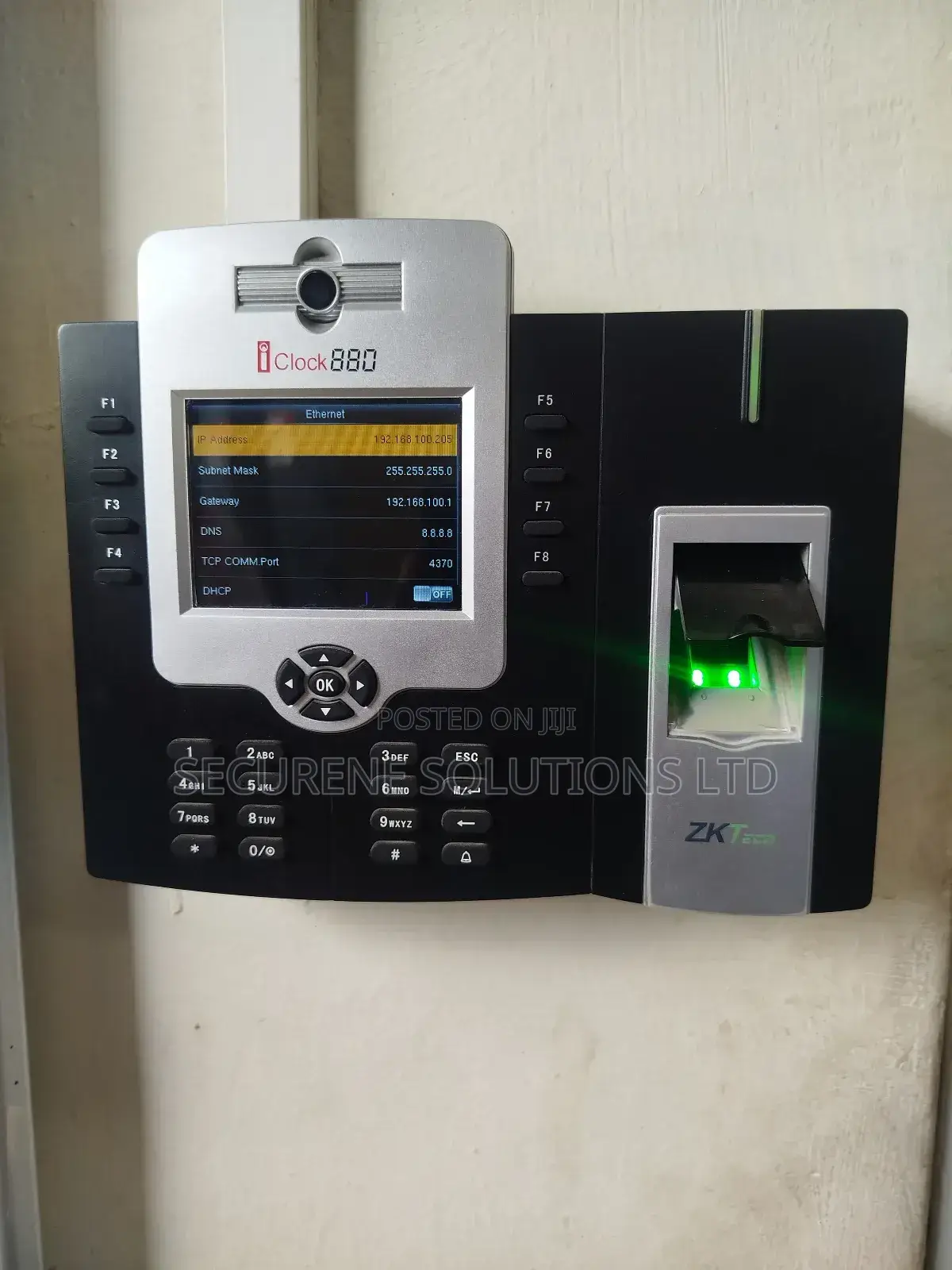 Zkteco Iclock 880 Access Control and Time and Attendance