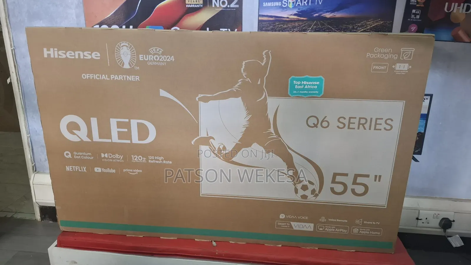 Hisense 55 Inch TV Qled Q6 Series 55q6n