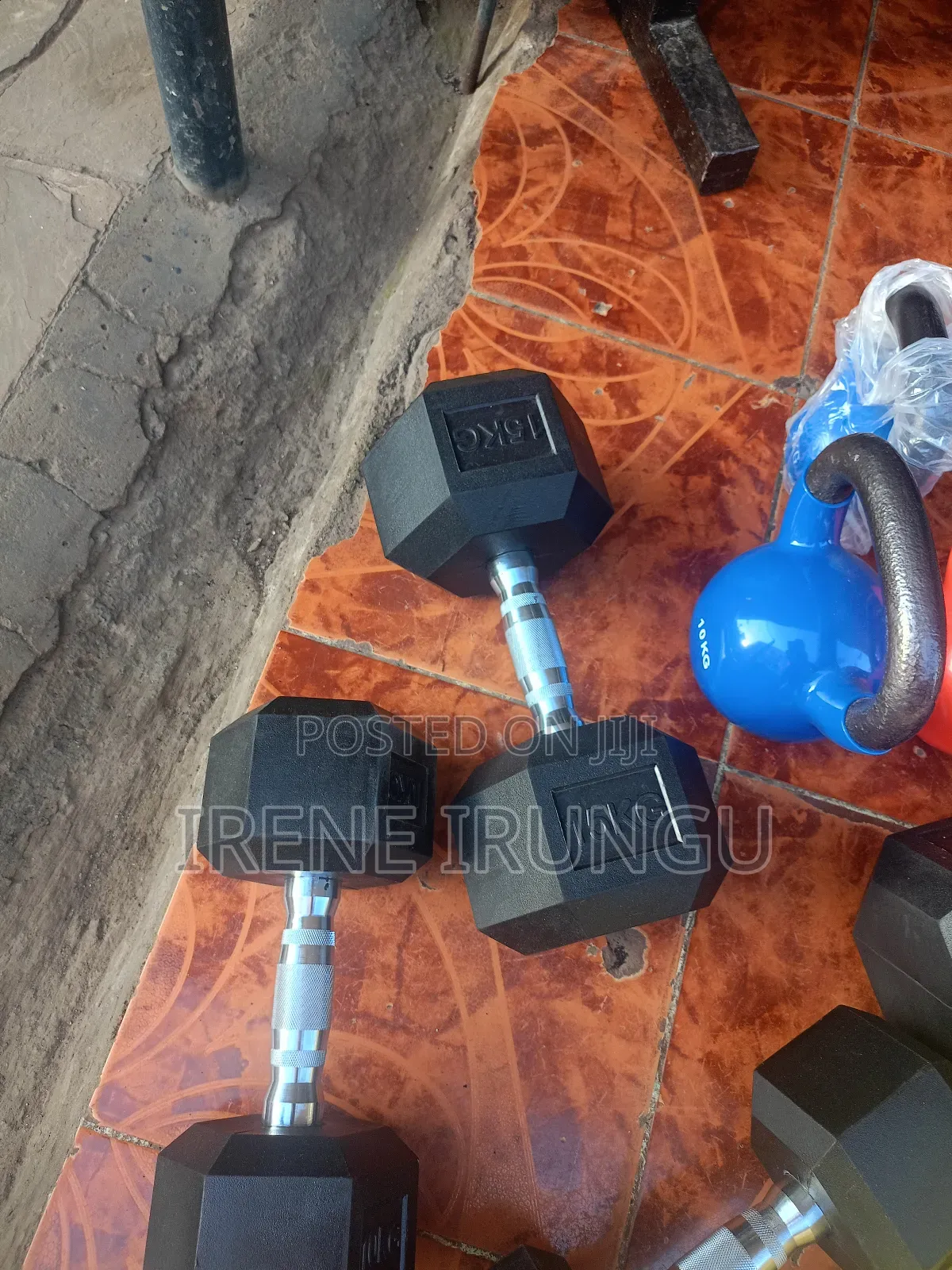Dumbbells 15kgs ,15kgs