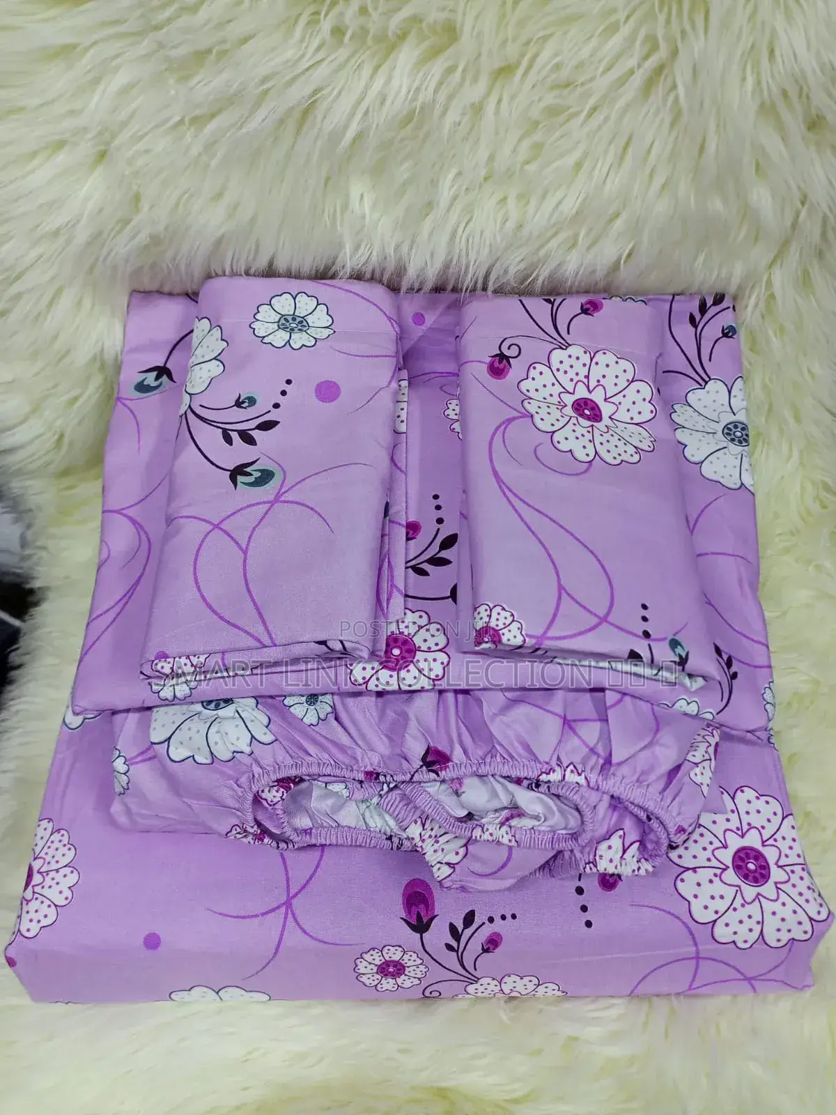 Set of 5pcs Cotton Bedding Set.