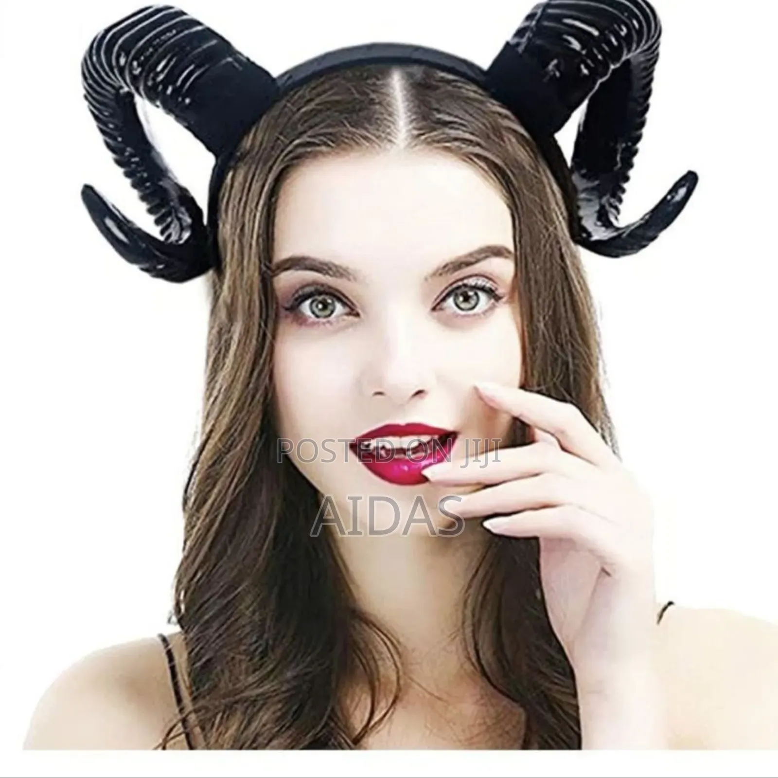 Gothic Sheep Horn Headpiece Crown