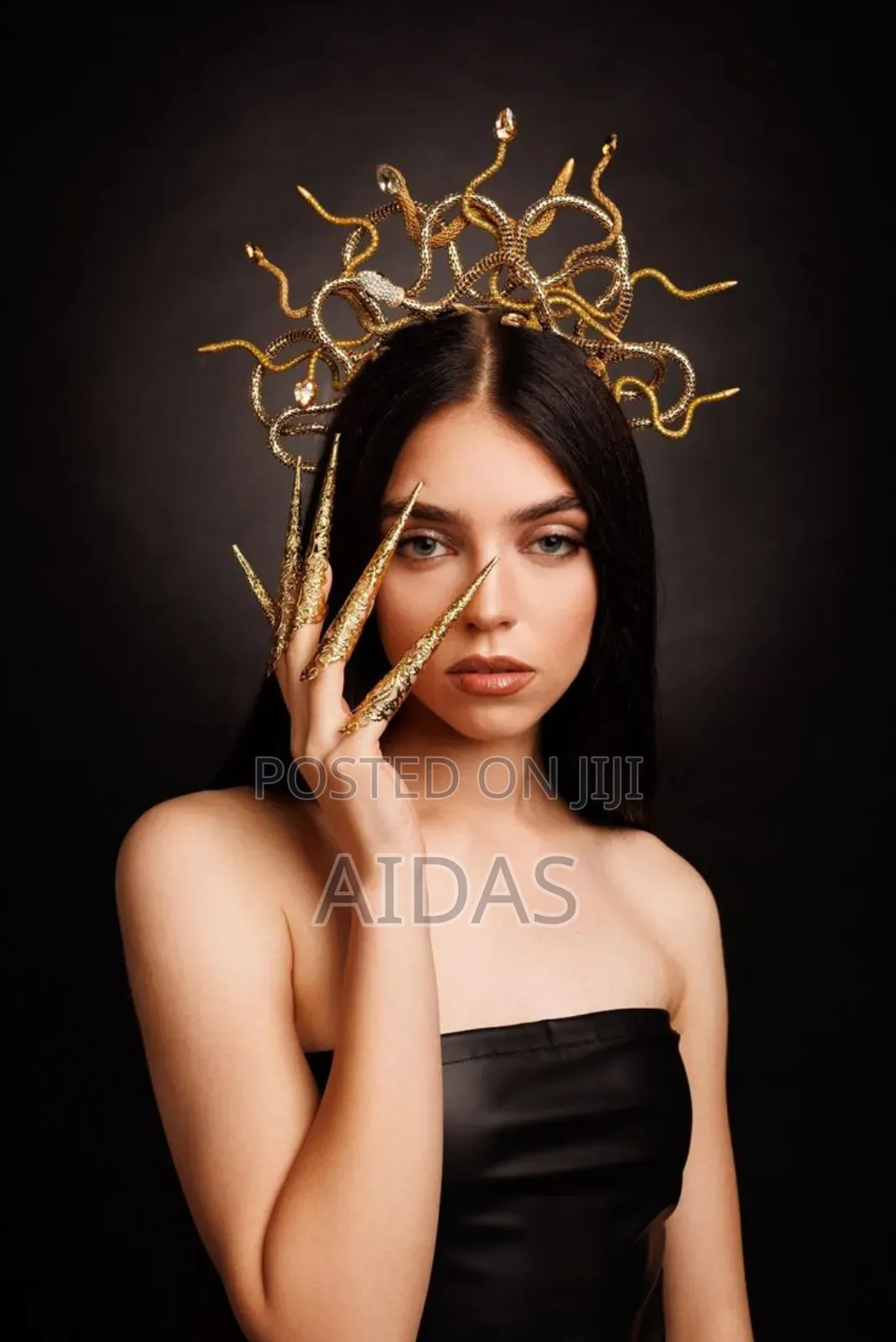 Halloween Medusa Headdress Crown