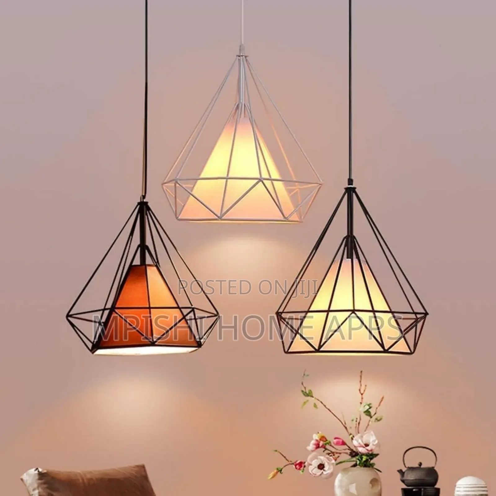 Vintage Cage Pendant Light