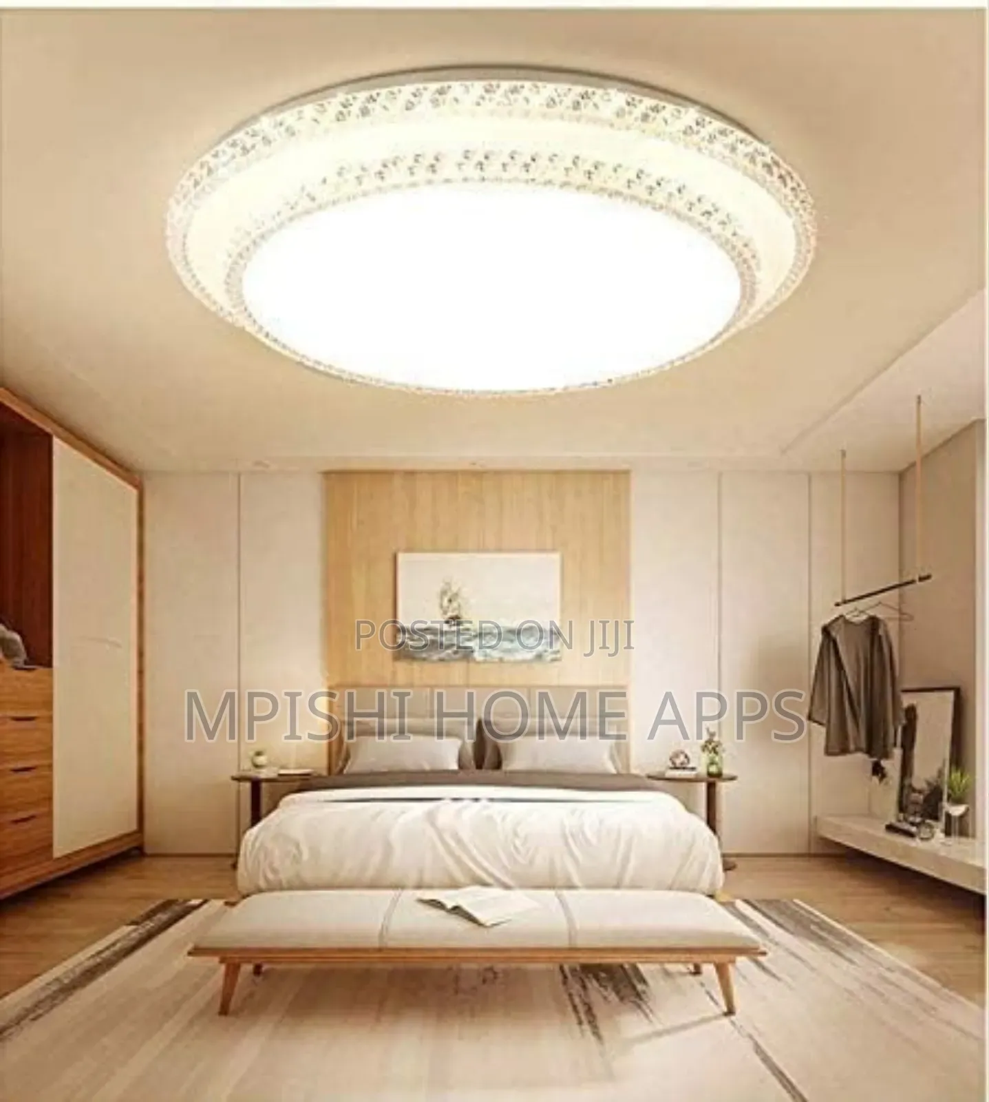 Round Double LED Ceiling Light